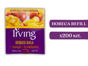 HORECA REFILL Herbata Biała Irving z Mango i Brzoskwinią 200 kopertek