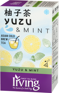 Herbata zielona Yuzu Mięta Cold  Brew – cytrusowa herbata inspirowana Azją Irving  na zimno